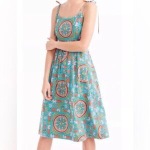 Drake’s London x J.Crew Printed Sundress – Size 00
